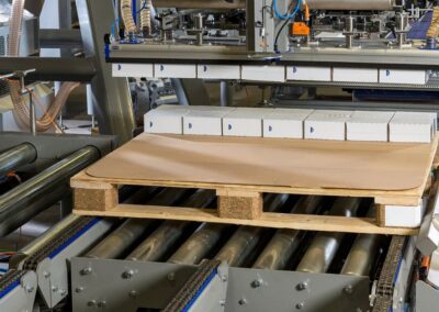 Haakse overzetter voor robotlijn